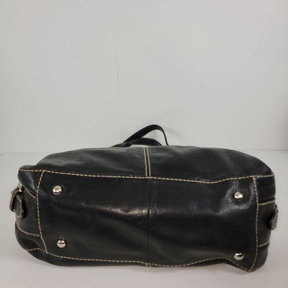 Fossil Black Leather Women's Shoulder Bag - Picture 7 of 12